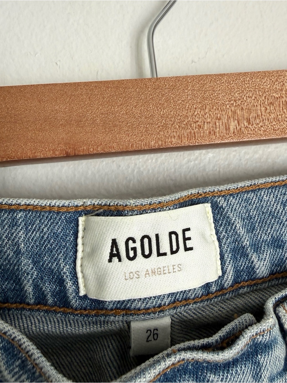 Agolde 90s Pinch Waist High Rise Straight Jeans - Picture 9 of 10